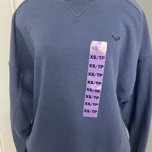 NWOT Roxy Women's Crewneck Sweater in Blue
